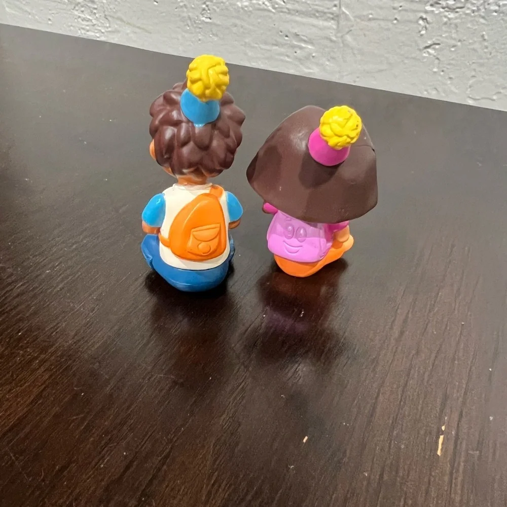 Dora and Diego Party Cake Toppers Vintage